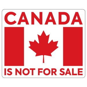 Canada Is Not For Sale 4"×3.25"