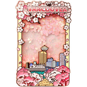 Liquid Motion Magnet - Vancouver Cherry Blossom