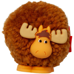 Pom Pom PVC Magnet - Moose