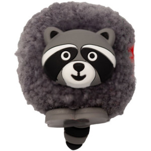 Pom Pom PVC Magnet - Raccoon