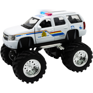 5" RCMP Tahoe SUV Big Wheel